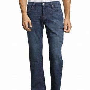 7 For All Mankind NEW Blue Mens Jean